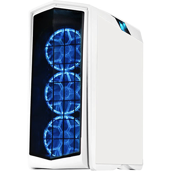 كيس كمبيوتر ATX SILVERSTONE PRIMERA WHITE | SST-PM01WA-W