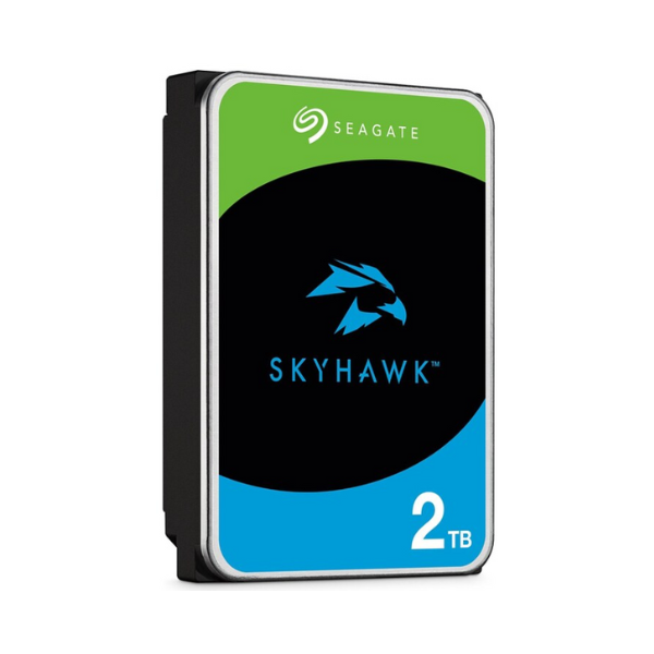 Seagate SkyHawk AI Surveillance 3.5" SATA HDD, 2TB, 5400 RPM, 180 MB/s Data Transfer Speed, 256MB Cache, 1 Year Warranty | ST2000VX015
