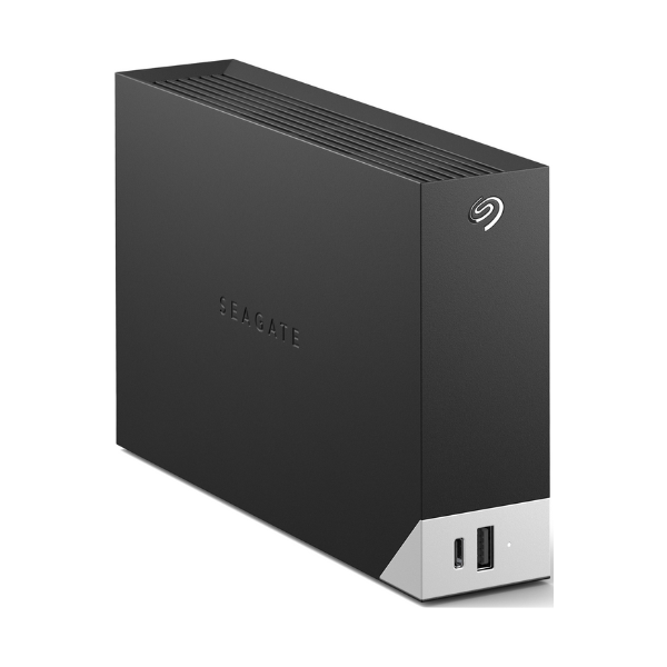 قرص صلب خارجي مكتبي 3.5 بوصة من Seagate One Touch Hub مع موزع مدمج، 8 تيرابايت، منافذ USB 3.2 من النوع A والنوع C، ضمان سنة واحدة | STLC8000400