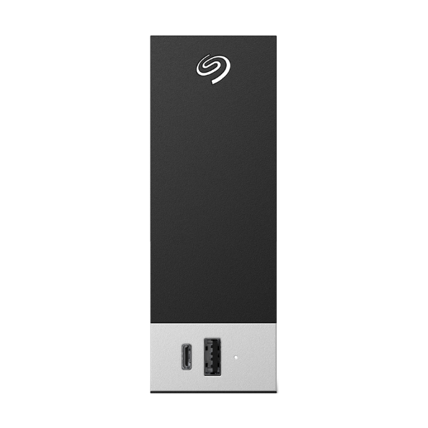 قرص صلب خارجي مكتبي 3.5 بوصة من Seagate One Touch Hub مع موزع مدمج، 8 تيرابايت، منافذ USB 3.2 من النوع A والنوع C، ضمان سنة واحدة | STLC8000400