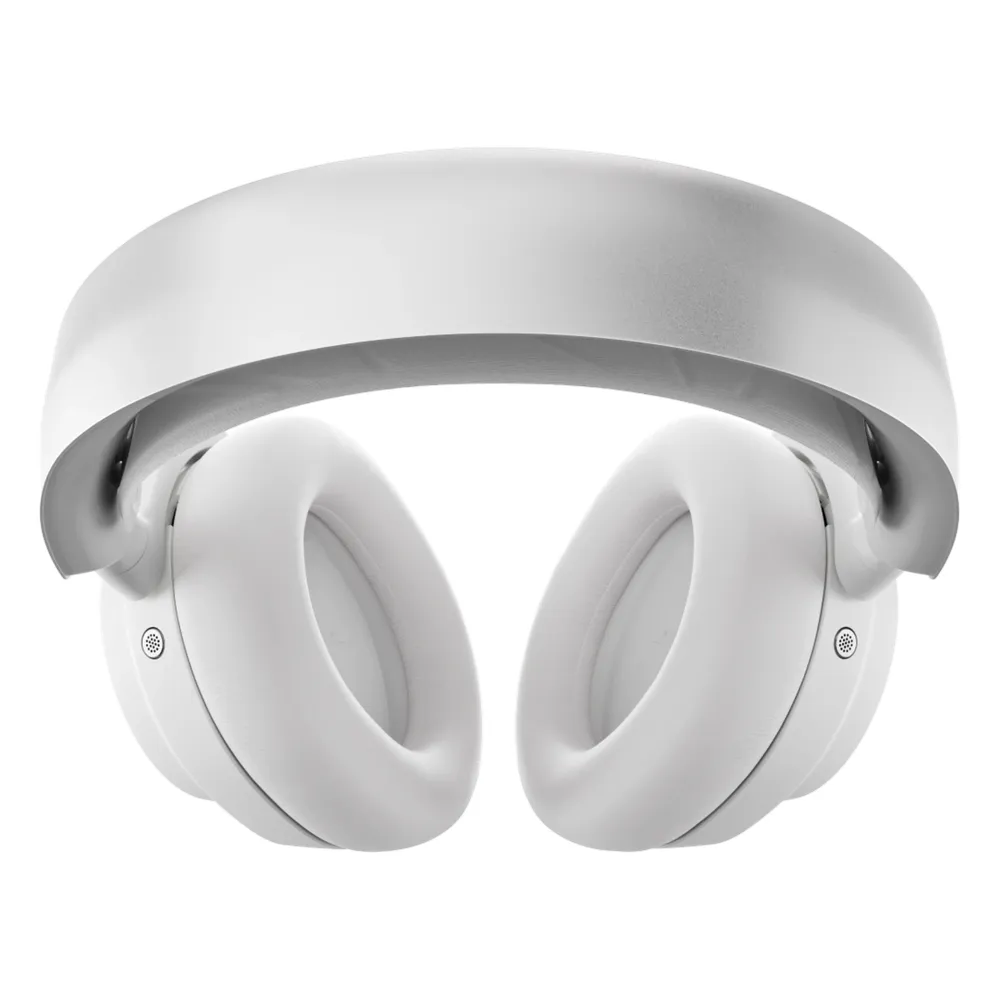 SteelSeries Arctis Nova Pro Wireless Gaming Headphones for PC & PlayStation, 2.4 GHz Wireless, Bluetooth, Over-Ear, Cosed Back, ClearCast Gen 2 Microphone, 40 mm Speaker with Neodymium Magnets, White, 1 Year Warranty | 61524