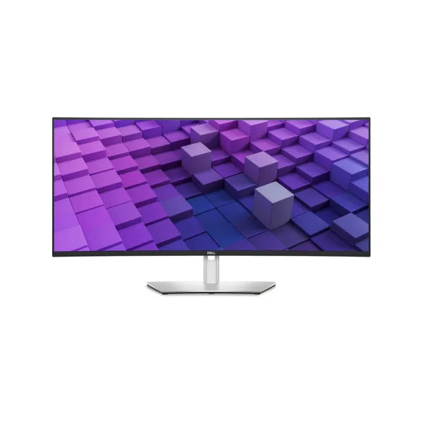 شاشة ديل ألترا شارب U3824DW منحنية مقاس 38 بوصة WQHD (3840 × 1600)، مضادة للتوهج، HDMI، منفذ عرض، RJ45، موزع USB-C، قابلة لتعديل الارتفاع/الإمالة/الدوران، ضمان لمدة 3 سنوات | U3824DW