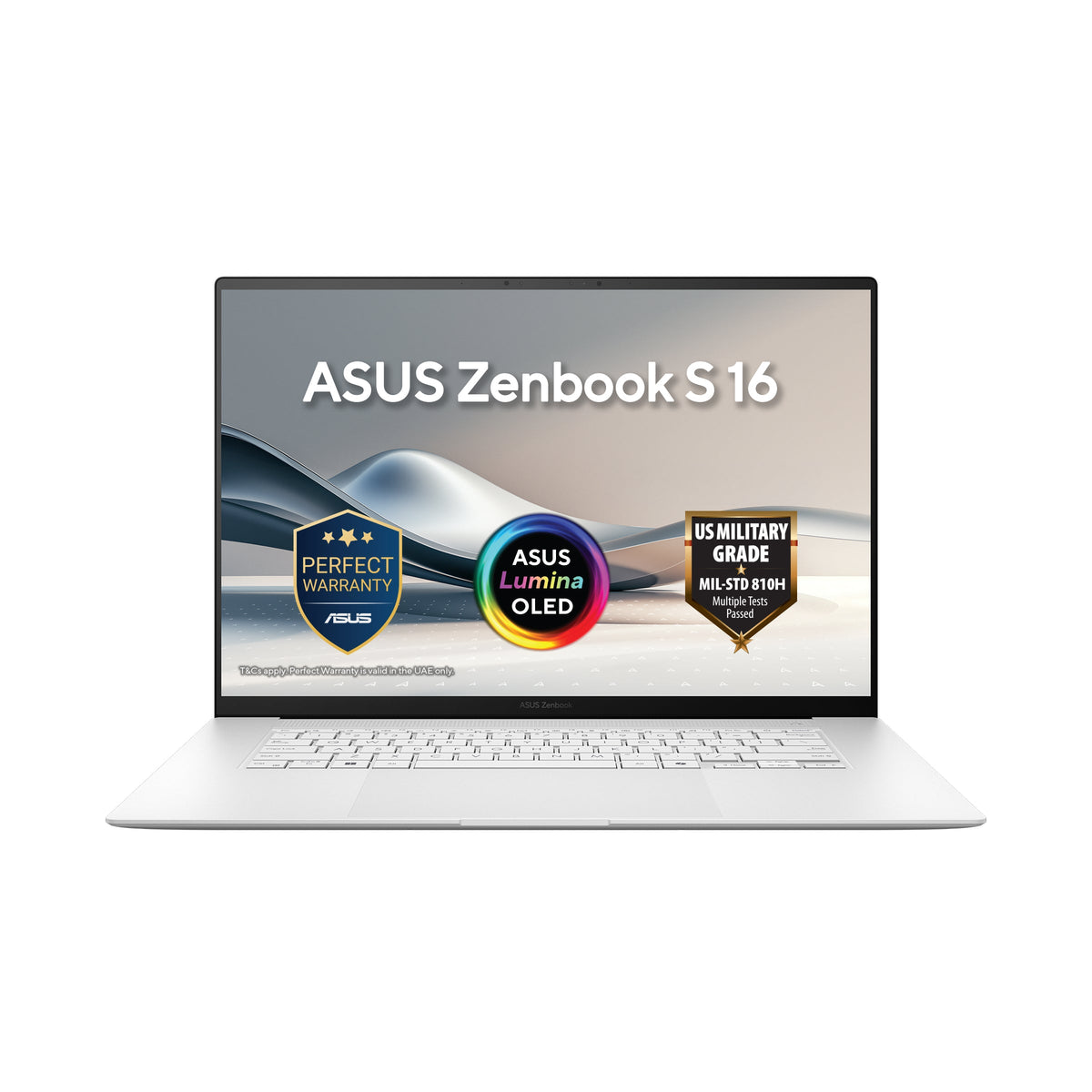 لابتوب اسوس زين بوك اس 16 اوليد UM5606GA، معالج AMD رايزن اي اي 9 465، 32 جيجابايت رام، 2 تيرابايت اس اس دي، شاشة 16 بوصة 3K اوليد 120 هرتز، ويندوز 11 هوم، لوحة مفاتيح إنجليزية بإضاءة خلفية، ضمان سنة واحدة | UM5606GA-SS263W
