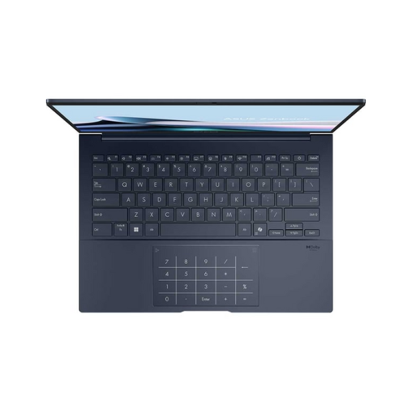 ASUS Zenbook 14 Intel Core Ultra 7 255H Processor, 16 GB RAM, 1TB SSD, 14" 3K Touch OLED Display, 120Hz, Windows 11 Home, English & Arabic Keyboard, Ponder Blue, 1 Year Warranty | UX3405CA-PZ052W