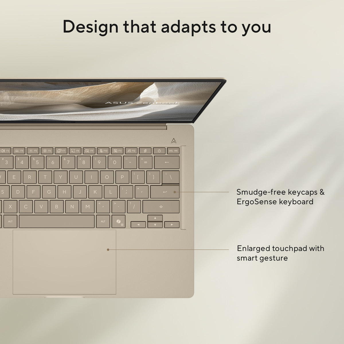 Asus Zenbook A14 UX3407NA Laptop, Snapdragon X2 Elite X2E88100 Processor, 16GB RAM, 1TB SSD, 14.0" WUXGA OLED Display, Windows 11 Home, Backlit English & Arabic Keyboard, 1 Year Warranty | UX3407NA-QD087W
