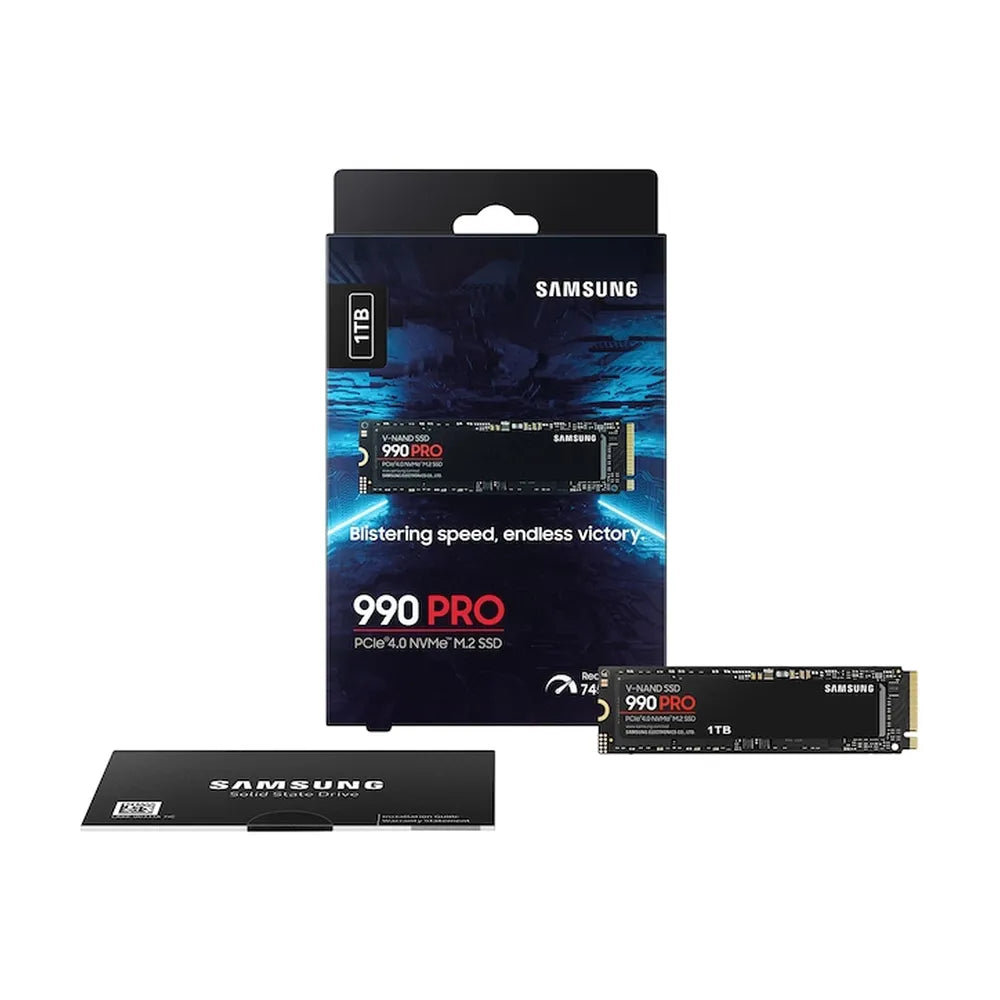 محرك أقراص ذو حالة صلبة (SSD) سعة 1 تيرابايت سامسونج 990 برو NVME M.2 MZ | V9P1T0BW