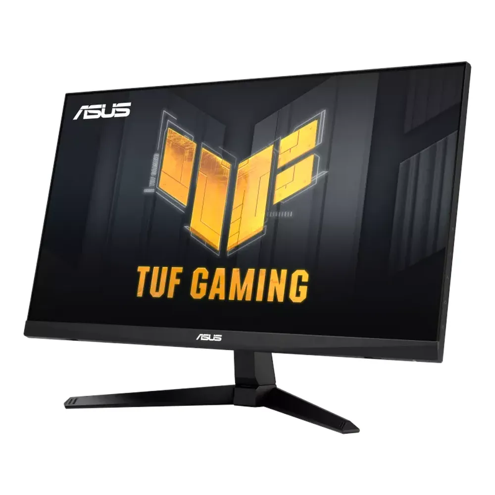 شاشة الألعاب ASUS TUF Gaming VG246H1A مقاس 27 بوصة بدقة FHD (1920x1080)، وزمن استجابة 0.5 مللي ثانية، ومعدل تحديث 100 هرتز، ومقاومة للتوهج، وHDMI، قابلة للإمالة، قابلة للتعديل، ضمان 3 سنوات | VG246H1A