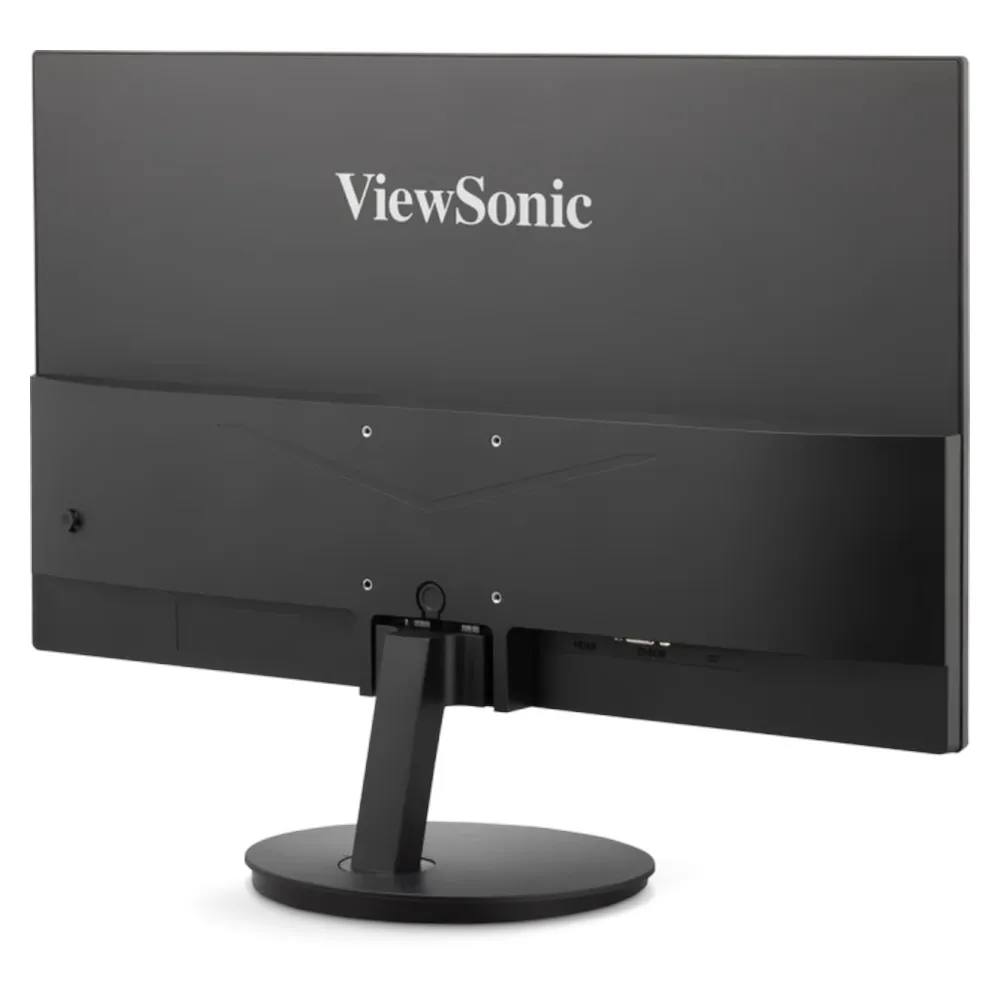 شاشة ViewSonic VA24E1-H، بدقة 24 بوصة FHD (1920 × 1080)، 120 هرتز، مضادة للتوهج، زمن استجابة 5 مللي ثانية (GtG)، HDMI، VGA، حامل قابل للإمالة، لون أسود، ضمان 3 سنوات | VA24E1-H