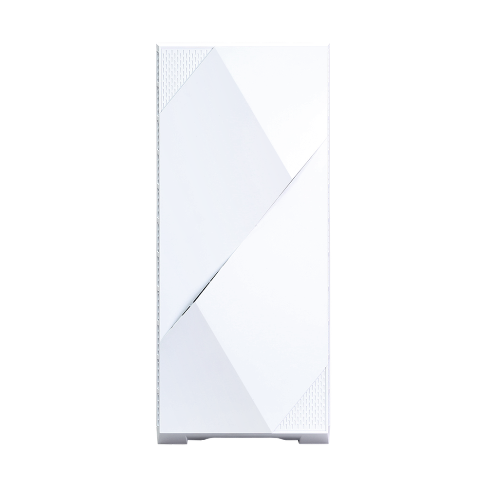 كيس كمبيوتر Zalman Z3 Iceberg E-ATX، لوحة جانبية من الزجاج المقوى، 2 × AR GB Fans Included، يدعم 315mm GPU، أبيض، ضمان سنة واحدة | ZM-Z3-ICEBERG-WHITE