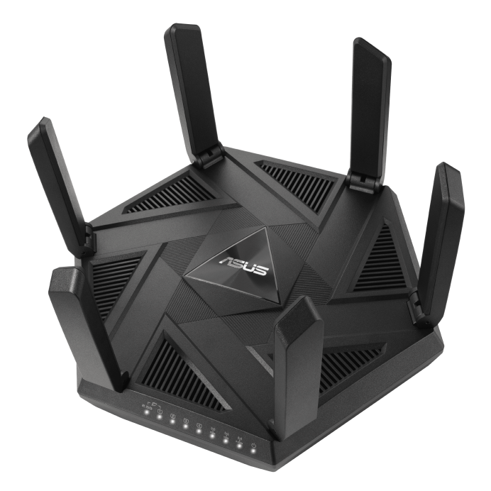 جهاز راوتر ASUS RT-AXE7800 ثلاثي النطاق بتقنية WiFi 6E | 90IG07B0-MU9B00