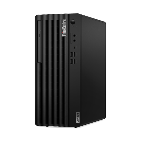 جهاز الكمبيوتر المكتبي Lenovo ThinkCentre M70t Gen 5 Tower، معالج Intel Core i5-13400، ذاكرة وصول عشوائي (RAM) سعة 8 جيجابايت، قرص تخزين SSD سعة 512 جيجابايت، نظام تشغيل DOS، لوحة مفاتيح باللغتين الإنجليزية والعربية، ضمان لمدة عام | 12U6005LGR