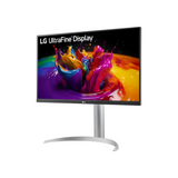 شاشة LG UltraFine 27UP850K-W بحجم 27 بوصة بدقة 4K UHD (3840 x 2160)، مضادة للتوهج، منفذ DP، منفذ HDMI، منفذ USB-C، إمكانية تعديل الارتفاع/المحور/الإمالة، ضمان لمدة سنة | 27UP850K-W