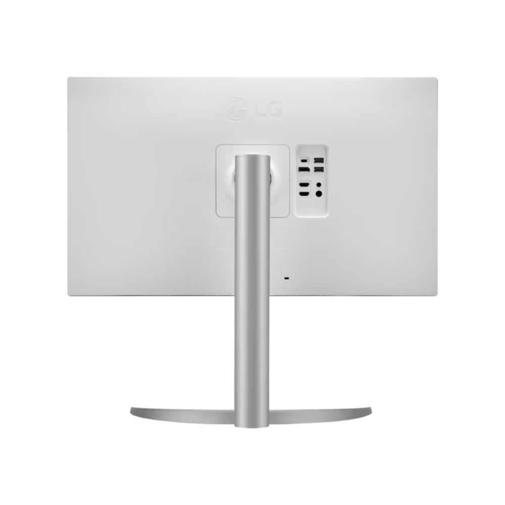 شاشة LG UltraFine 27UP850K-W بحجم 27 بوصة بدقة 4K UHD (3840 x 2160)، مضادة للتوهج، منفذ DP، منفذ HDMI، منفذ USB-C، إمكانية تعديل الارتفاع/المحور/الإمالة، ضمان لمدة سنة | 27UP850K-W