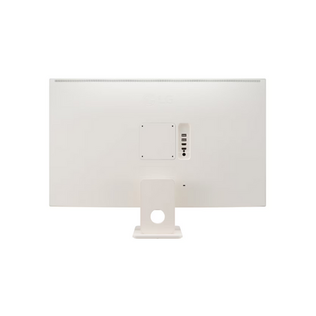 شاشة ال جي الذكية 32SR50F-W بحجم 32 بوصة FHD (1920 × 1080)، HDMI، إمالة، قابلة للتعديل، أبيض، ضمان لمدة سنة | 32SR50F-W