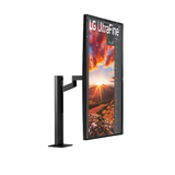 شاشة LG UltraFine 32UN880-B بحجم 32 بوصة بدقة 4K UHD (3840 × 2160) ومضادة للتوهج، ومنافذ HDMI، وDP، وUSB-C، قابلة لتعديل الارتفاع/المحور/الدوران/الإمالة، بضمان لمدة عام | 32UN880-B