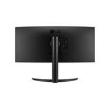 شاشة LG 34WR55QK-B منحنية واسعة للغاية مقاس 34 بوصة WQHD (3440 × 1440)، 100 هرتز، مضادة للتوهج، HDMI، DP، USB-C، إمالة/ارتفاع، قابلة للتعديل، ضمان لمدة سنة | 34WR55QK-B