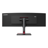 شاشة منحنية Lenovo ThinkVision P49w-30 49 بوصة بدقة 5K (5120 × 1440)، مضادة للتوهج، USB-C، HDMI، DP، RJ45، ارتفاع/إمالة/دوران، قابلة للتعديل، مكبرات صوت مدمجة، ضمان 3 سنوات | 63DBRAT1UK