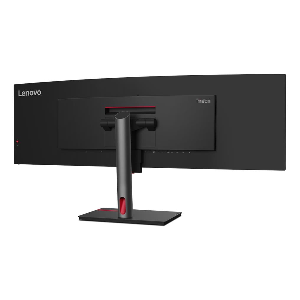 شاشة منحنية Lenovo ThinkVision P49w-30 49 بوصة بدقة 5K (5120 × 1440)، مضادة للتوهج، USB-C، HDMI، DP، RJ45، ارتفاع/إمالة/دوران، قابلة للتعديل، مكبرات صوت مدمجة، ضمان 3 سنوات | 63DBRAT1UK