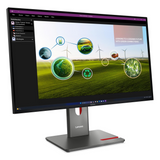 شاشة Lenovo ThinkVision P27Q-40 بحجم 27 بوصة ودقة QHD (2560 × 1440)، ومعدل تحديث 120 هرتز، ومضادة للتوهج، ومنافذ USB-C و HDMI و DP، قابلة للتعديل في الارتفاع والإمالة والدوران والمحور، ضمان 3 سنوات | 64A7GAT6UK