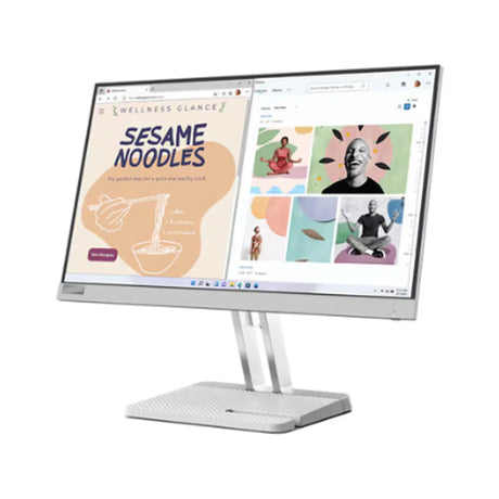 شاشة Lenovo L22e-40 بحجم 21.5 بوصة، VGA+HDMI، لون رمادي، ضمان 3 سنوات | 67AFKACBAE