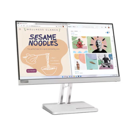 شاشة Lenovo L22e-40 بحجم 21.5 بوصة، VGA+HDMI، لون رمادي، ضمان 3 سنوات | 67AFKACBAE