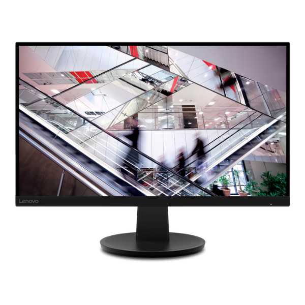 شاشة Lenovo N27q مقاس 27 بوصة QHD (2560 × 1440) بمعدل تحديث 100 هرتز، مضادة للتوهج، HDMI، وDisplayPort، وإمكانية تعديل الإمالة، وضمان 3 سنوات | 67C2GAC1UK