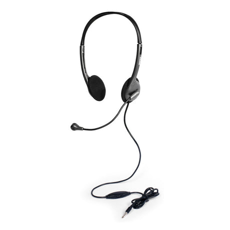Port Designs Stereo Headset, Cable Length: 1.2m, Black, 1 Year Warranty | 901603