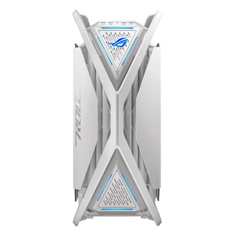 Asus ROG Hyperion GR701 E-ATX PC Case, Tempered Glass Left & Right Panels, 460mm GPU Support, 4 x 140 mm (PWM) Fans with AR GB Fan Hub, USB 3.2 Gen 2 & 60W fast charging, White, 1 Year Warranty | 90DC00F3-B39000