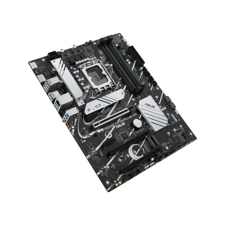 Asus PRIME H770-PLUS D4 Motherboard, LGA 1700 Socket, ATX Form Factor, DDR4 Ram, PCIe 5.0 With SafeSlot Core+, USB 10 GBps, HDMI, DisplayPort, Realtek 2.5 GB Ethernet With Asus LANGuard, Aura Sync, 1 Year Warranty | 90MB1CU0-M0NA00