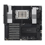 Asus Pro WS WRX90E-SAGE SE Workstation Motherboard, sTR5 Socket, EEB Form Factor, DDR5, PCIe 5.0 With SafeSlot Core+, USB4 40 GBps, Intel Dual 10 GB + Realtek 1 GB Ethernet With Asus LANGuard, Asus 5X Protection III, 1 Year Warranty | 90MB1FW0-M0EAY0