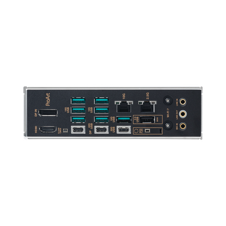 Asus ProArt X870E-CREATOR WiFi Motherboard, AM5 Socket, ATX Form Factor, DDR5 Ram, PCIe 5.0 With SafeSlot Core+, Wi-Fi 7 & Bluetooth v5.4, USB 40 GBps, HDMI, Thunderbolt4, Marvell AQtion 10 GB/Intel 2.5 GB Ethernet With Asus LANGuard, Aura Sync, 1 Year