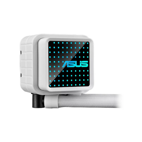 Asus Prime LC 360 ARGB AIO Liquid Cooler, Customizable Infinity Mirror, Supports Intel, AMD Sockets, White, 1 Year Warranty | 90RC0102-B0EAY0