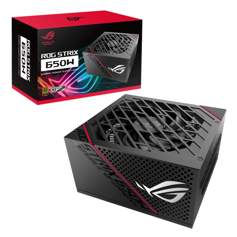 مزود الطاقة 650 واط ASUS ROG STRIX 80PLUS GOLD | 90YE00A1-B0EA00