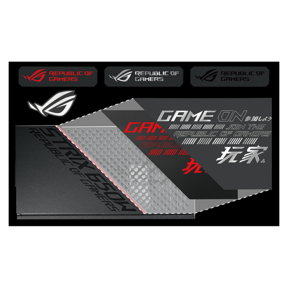 مزود الطاقة 650 واط ASUS ROG STRIX 80PLUS GOLD | 90YE00A1-B0EA00