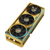 Asus ROG Astral GeForce RTX 5080 Dhahab CORE OC Edition Graphics Card, GDDR7 16GB 256-bit Memory, HDMI 2.1b & DP 2.1b Outputs, PCI Express 5.0, 2760 MHz Core Clock, 30 Gbps Memory Clock, 1 Year Warranty | 90YV0LV6-M0NM00