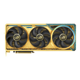 Asus ROG Astral GeForce RTX 5080 Dhahab CORE OC Edition Graphics Card, GDDR7 16GB 256-bit Memory, HDMI 2.1b & DP 2.1b Outputs, PCI Express 5.0, 2760 MHz Core Clock, 30 Gbps Memory Clock, 1 Year Warranty | 90YV0LV6-M0NM00