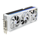 بطاقة رسومات Asus ROG Astral GeForce RTX 5090 White OC Edition، ذاكرة GDDR7 بحجم 32 جيجابايت 512-بت، مخارج HDMI 2.1b و DP 2.1b، منفذ PCI Express 5.0، سرعة معالج رسومي 2580 ميجاهرتز، سرعة ذاكرة 28 جيجابت في الثانية، ضمان سنة واحدة | 90YV0LWA-M0NA00