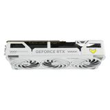 Asus TUF Gaming GeForce RTX 5070 Ti White OC Edition Graphics Card, GDDR7 16GB 256-bit Memory, HDMI 2.1b & DP 2.1b Outputs, PCI Express 5.0, 2588 MHz Core Clock, 28 Gbps Memory Clock, 1 Year Warranty | 90YV0MD3-M0NA00