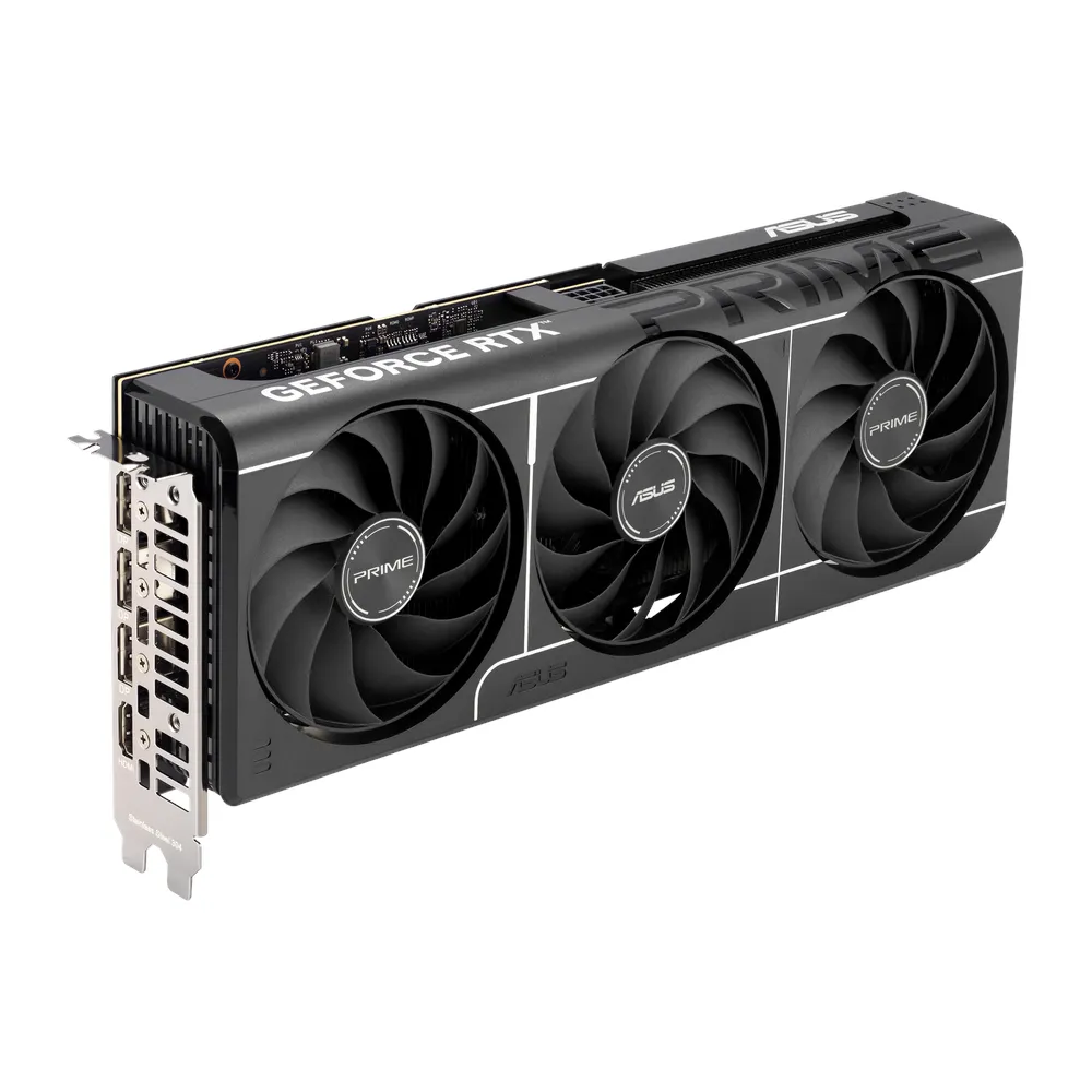 Asus PRIME GeForce RTX 5060 Ti OC Edition Graphics Card, GDDR7 8 GB 128-bit Memory, HDMI 2.1b & DP 2.1b Outputs, PCI Express 5.0, 2647 MHz Core Clock, 28  GBps Memory Clock, 1 Year Warranty | 90YV0MP0-M0NA00