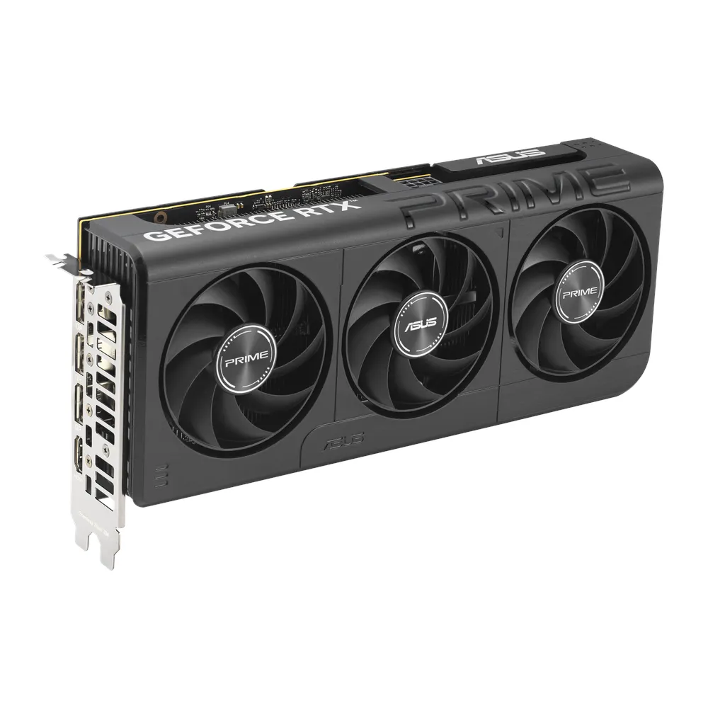 Asus PRIME GeForce RTX 5060 OC Edition Graphics Card, GDDR7 8 GB 128-bit Memory, HDMI 2.1b & DP 2.1b Outputs, PCI Express 5.0, 2595 MHz Core Clock, 28  GBps Memory Clock, 1 Year Warranty | 90YV0N10-M0NA00