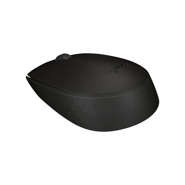 Logitech M170 Wireless Mouse, 1000 DPI Smooth Optical Sensor, 3 (Left/Right-click, Middle click) Buttons, 2D, Optical Scroll Wheel, Ambidextrous Design, Grey, 1 Year Warranty | 910-004642
