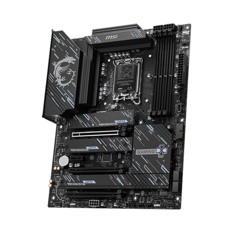 Msi Z890 Gaming Plus WiFi Motherboard, LGA 1851 Socket, ATX Form Factor, DDR5 Ram, PCIe 5.0 With EZ PCIe Clip II, Intel Killer Wi-Fi 7 BE1750x, Bluetooth 5.4, USB 40 GBps, HDMI 2.1, DisplayPort 1.4, Thunderbolt4 (Type-C), Intel Killer E5000B 5G LAN, EZ