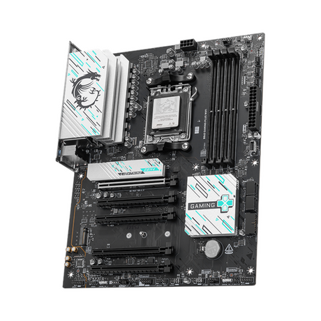 Msi B840 Gaming Plus WiFi Motherboard, AM5 Socket, ATX Form Factor, DDR5 Ram, PCIe 4.0, Wi-Fi 7, Bluetooth 5.4, USB 10 GBps, 2.5G LAN, 1 Year Warranty | 911-7E57-002