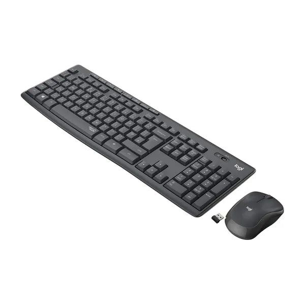 لوحة مفاتيح مع ماوس لاسلكي لوجيتك MK295 الصامتة | 920-009801