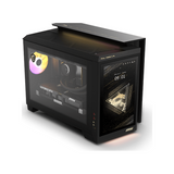 Msi MEG Vision X AI 2nd Barebone Desktop PC, Intel Core Ultra 9 285K Processor, Intel Z890 Chipset, 360mm Liquid Cooler, 13" Touchscreen Casing Display, 1200W 80 Plus Gold Power Supply, No RAM, No Storage, Black, DOS, 1 Year Warranty | 936-B92111-011