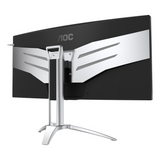 شاشة ألعاب AOC AGON AG352QCX منحنية فائقة الاتساع مقاس 35 بوصة، بدقة (2560x1080)، 200 هرتز، 4 مللي ثانية، FreeSync Premium، HDMI، DP، DVI و VGA، حامل قابل لتعديل الارتفاع/الإمالة/الدوران، أسود وفضي، ضمان لمدة عام | AG352QCX