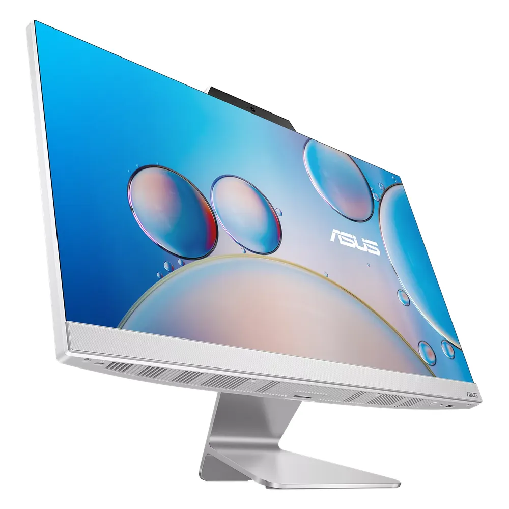 Asus A3402 All-in-One Desktop PC, Intel Core i5-1335U Processor, 8GB RAM, 512GB SSD, 23.8” FHD NanoEdge Display, Windows 11 Home, Keyboard, Mouse Included, White, 3 Year Warranty | A3402WVAK-I58512W1W