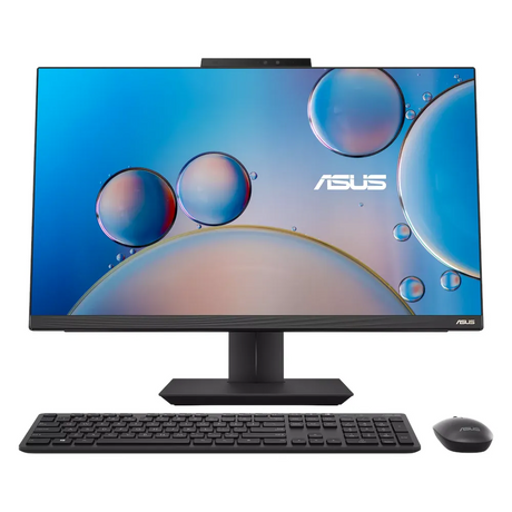 Asus A5702WVA All-in-One Desktop PC, Intel Core i7-1360P Processor, 8GB RAM, 512GB SSD, 27” FHD Touch Display, DOS, Wireless Keyboard, Mouse Included, Black, 1 Year Warranty | A5702WVAT-BPF0030