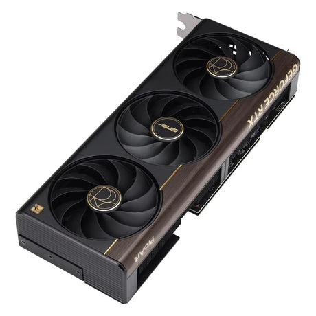 Asus ProArt GeForce RTX 5070 Ti OC Edition Graphics Card, GDDR7 16GB 256-bit Memory, HDMI 2.1b & DP 2.1b Outputs, PCI Express 5.0, 2610 MHz OC Mode Core Clock, 28 Gbps Memory Clock, 1406 AI TOPS, 1 Year Warranty | 90YV0NR0-M0NA00