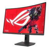 Asus ROG Strix XG32WCS Curved Gaming Monitor, 31.5" QHD (2560 x 1440) Resolution, 180Hz, Anti-glare, 1ms GtG Response Time, DP, HDMI, USB-C, Fully Adjustable Stand, Black, 1 Year Warranty | XG32WCS